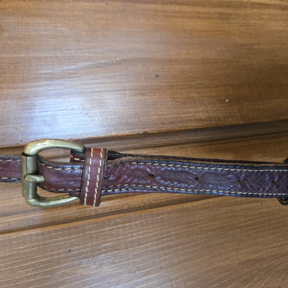 Rare Handmade Vintage Holland Sport Tuscan Brown/Burgundy Cowhide Messenger Bag - Picture 8 of 14